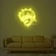 Boy With Glasses Neon Sign