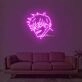 Boy With Glasses Neon Sign