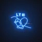 Bts Ly Love Yourself Neon Sign