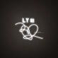 Bts Ly Love Yourself Neon Sign