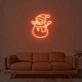 Christmas Snowman Neon Sign