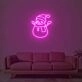Christmas Snowman Neon Sign