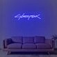 Cyberpunk Neon Sign