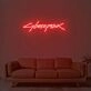Cyberpunk Neon Sign