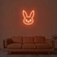Dva Bunny Neon Sign