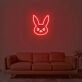 Dva Bunny Neon Sign