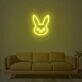 Dva Bunny Neon Sign