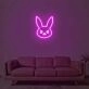 Dva Bunny Neon Sign