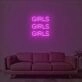 Girls Neon Sign