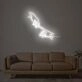 Hands Neon Sign