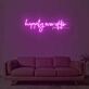 Happily Ever After Neon Sign