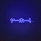 Japanese Katakana Yahoo Neon Sign