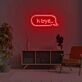 K Bye... LED Neon Sign