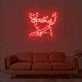 Katsuki Bakugo Neon Sign