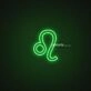 Leo Zodiacled Neon Sign
