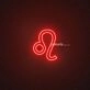 Leo Zodiacled Neon Sign