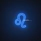Leo Zodiacled Neon Sign
