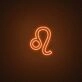 Leo Zodiacled Neon Sign