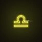 Libra Zodiac Neon Sign
