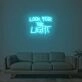 Looking For The Light 2 Neon Sign
