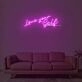 Love Yourself Neon Sign