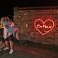 Be Mine Heart LED Neon Sign
