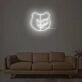 Monokuma Head Neon Sign