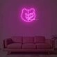 Monokuma Head Neon Sign