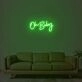 Oh Baby Neon Sign