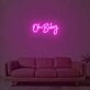 Oh Baby Neon Sign
