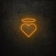Angel Heart LED Neon Sign
