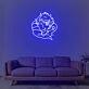 Oikawa Tooru Commercial Bubble Neon Sign