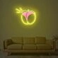 Peach Butt Neon Sign