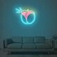 Peach Butt Neon Sign