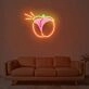 Peach Butt Neon Sign