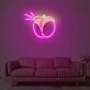 Peach Butt Neon Sign