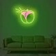 Peach Butt Neon Sign