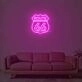 Route 66 Neon Sign
