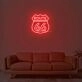 Route 66 Neon Sign