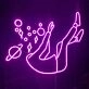 Space Head Neon Sign