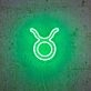 Taurus Zodiac Neon Sign