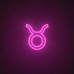 Taurus Zodiac Neon Sign