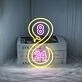 The Undefeated 824 Neon Sign