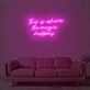 This Is Where The Magic Happens Neon Sign