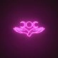 Triple Moon Neon Sign