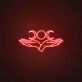 Triple Moon Neon Sign