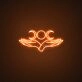 Triple Moon Neon Sign