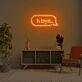 K Bye... LED Neon Sign