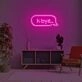 K Bye... LED Neon Sign