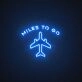 Airplane Neon Sign